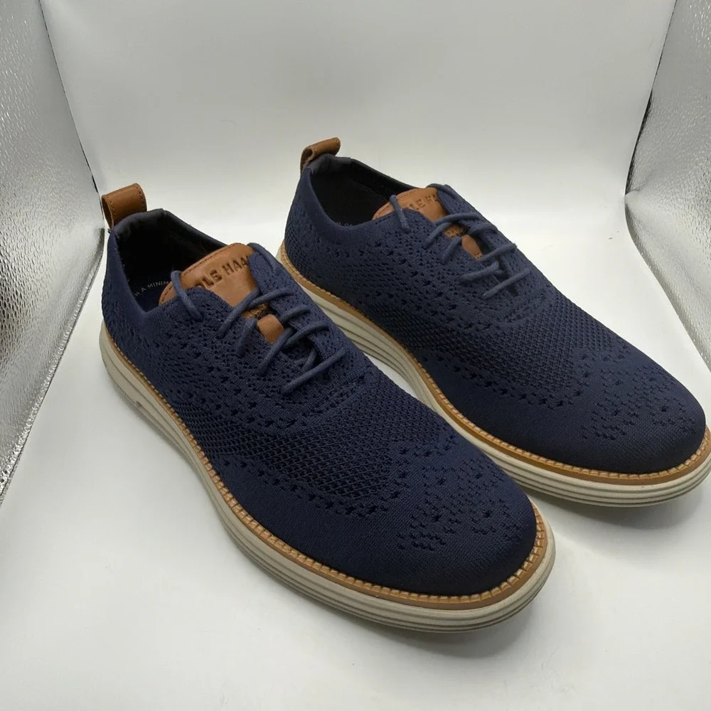 Cole Haan Men's Blue OG Remastered Stch OX Size 9.5 M New